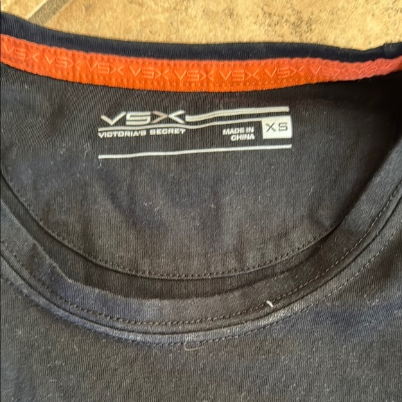 Victoria's Secret Black Fitted Polo Tee - Picture 2 of 2